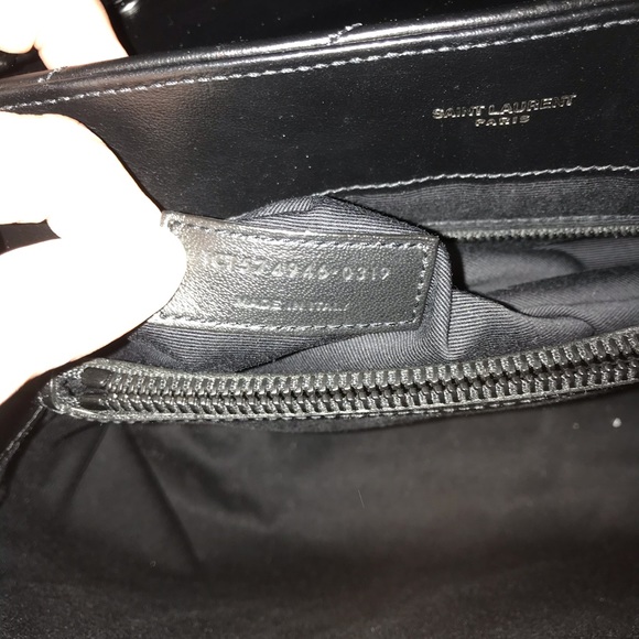 ysl black hardware chipping